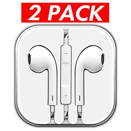 Earbuds, Vemax Best Headphones With Mic New Earphones Stereo Mic Fit Compatible with Apple iPhone 6s 6 5s 5 4s 4 iOS 7 8 X (Best Rated Earphones For Iphone)