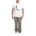 thumbnail image 5 of CafePress - Body Builder Men's Light Pajamas - Men's Light Loose Fit Cotton Pajama Set, 5 of 7