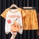 thumbnail image 1 of Sanrio-Pijama Kawaii de Anime para niños, ropa de casa de dibujos animados, Mymelody, Kuromi, Cinnamoroll, sección delgada, de manga corta, 1 of 5