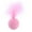 Pink, variant on BotaniNest 2025 New Cat Colorful Rainbow Toys Flutter With Feather And Phonation For Indoor Ourdoor Kitty Interactive Playing Chewing Training Exercise Interactive Cat Toys For Indoor Cats