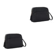 thumbnail image 2 of Ruiboury Large-Capacity Toiletries Cosmetic Bag - Suffice Daily With No Loose Thread Sundries Travel Black 2Set, 2 of 6