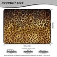 thumbnail image 7 of COEQINE Universal Car Trunk Mat All Weather Cargo Liner Floor Mat with Non-Slip Backing Scratch-proof Pet Cargo Mat Suitable for Most Car Models, Gold Leopard Print, 7 of 7