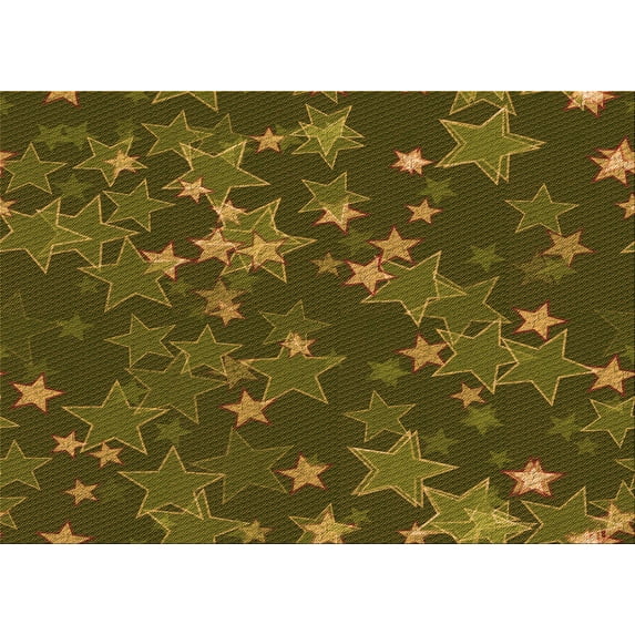 Ahgly Company Machine Washable Indoor Rectangle Transitional Bakers Brown Area Rugs, 3' x 5'