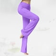 thumbnail image 5 of GZWYHT Sweatpants Women Yoga Pants Women Casual Spring And Summer Yoga PantsOutdoor Straight Leg Dance Pants Pants Women's Body Pants Flared Loose Pants Flare Pants Baggy Pants PP2 L, 5 of 6