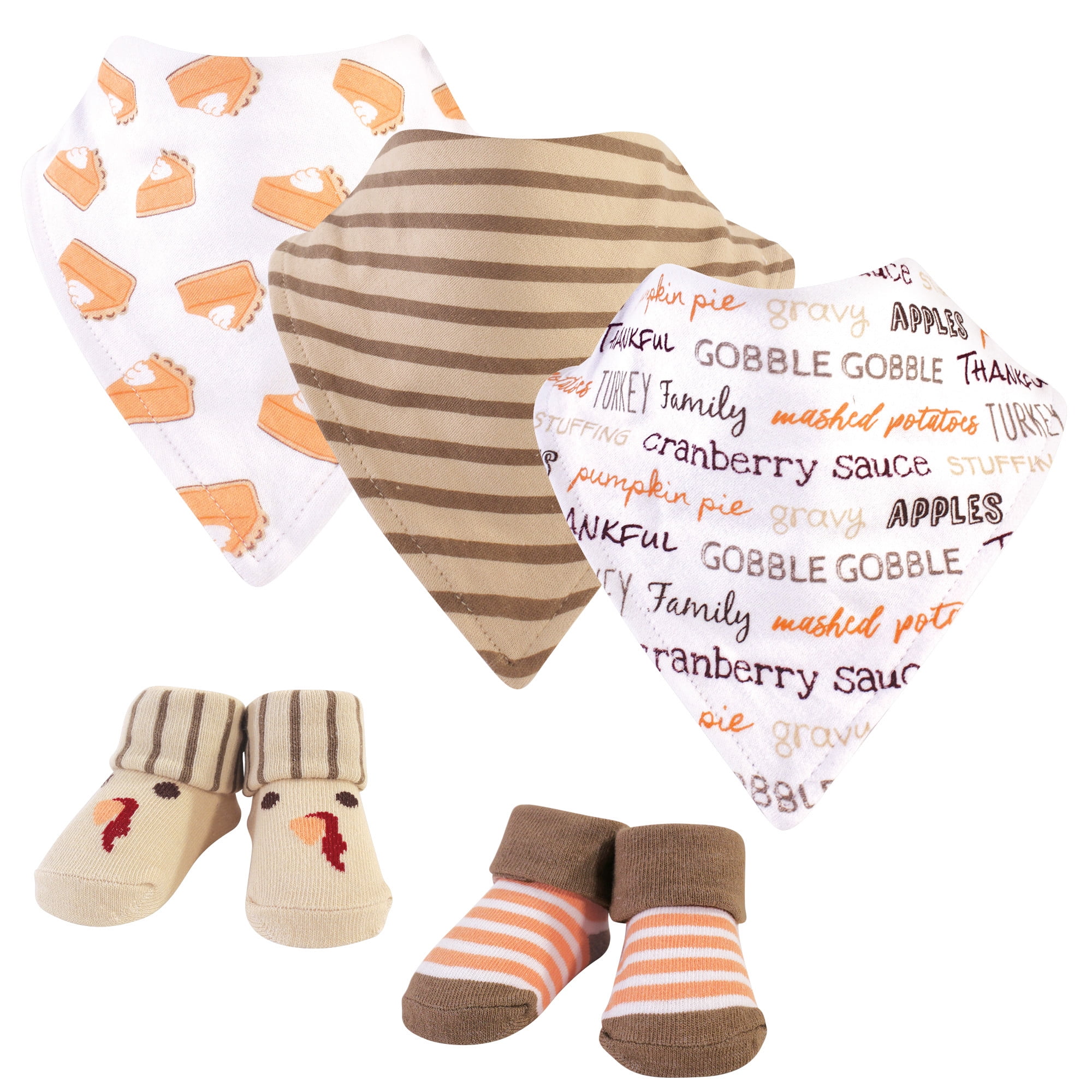 baby pumpkin socks