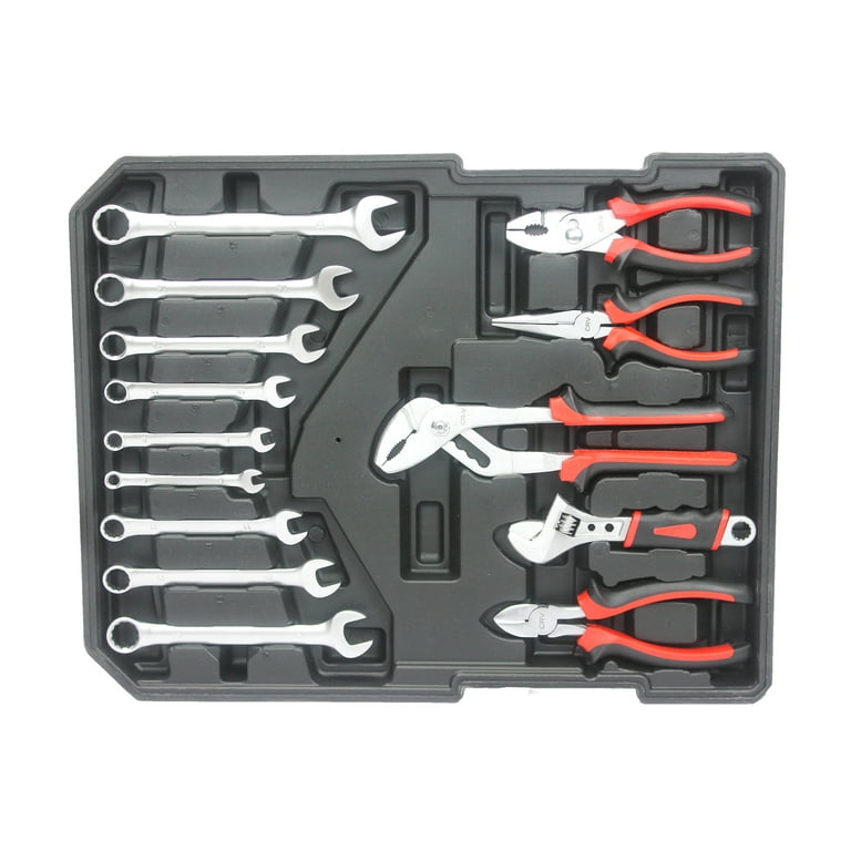 899 PCS Tool Set, Portable Mechanic Tool Box with 4 Layers of Tool 