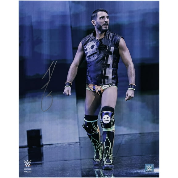 Johnny Gargano WWE Autographed 16" x 20" Entrance Photograph - Fanatics Authentic Certified
