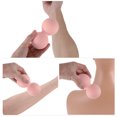 thumbnail image 4 of Unique Bargains 1 Pc Comfortable Massage ball Manual Massager Tools 4.76"x2.56"x2.56" Macaron Powder, 4 of 6