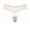 Pink, variant on Seductiva Women's Panties Toe Cover Concealer Thong for Women Underwear No Show Panty Brief Yoga Workout Legging High Waisted 1PC