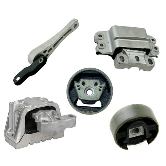 K3783 Engine Motor & Transmission Mount Kit 5PCS Compatible with 2014-2018 Volkswagen Jetta 1.8L | A6973 A6966 A4925 A4918 A6959HY