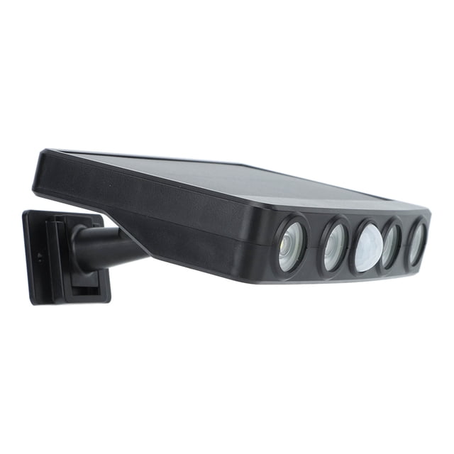 Luces de cubierta con energía solar, luces solares para cercas 3 luces solares para cercas Luces solares de seguridad Experiencia incomparable inalámbrica Jadeshay A