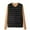 Black, variant on Uaswgudfs ​Women's Autumn/Winter Sleeveless Vest: Down-Filled Crew Neck w/ Front Buttons - Windproof Warmth for Commuting & Casual​