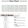 thumbnail image 3 of SDNall Jumpsuits for Women Casual Fashion Retro Overalls Rompers Cotton Suspender Solid Jumpsuit Pants Womens Romper Sizes:S-2XL, 3 of 9