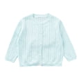 thumbnail image 1 of FAOWME Veste pour Filles Tout-Petits Été Automne Veste à Col pour Enfants Bleu Ciel 2-3 Ans, 1 of 4