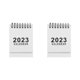 thumbnail image 1 of Moyic 2022-2023 Calendario de septiembre a diciembre Sala de estar Dormitorio Calendario mensual Bloc de mensajes Adorno para el hogar Blanco Blanco 2Conjunto, 1 of 6