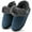 Dark Blue, variant on Ecetana Women's Fuzzy Memory Foam Closed Back Slippers Faux Fur Lined House Shoes
