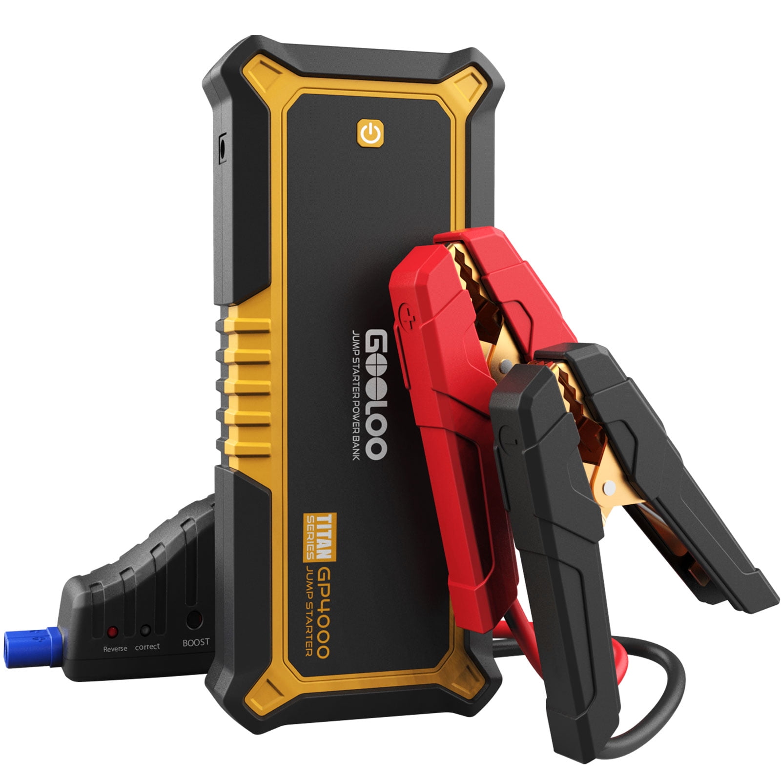 Power Pack Lithium Ion Portable Compact Back Up Fuel Battery Pack Jump Starter 