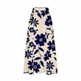 thumbnail image 4 of WXLWZYWL Maxi Skirts for Women Ankle Length Skirt Casual Long Skirt High Waisted Maxi Skirt Reg and Plus Size Skirt Long Skirt with Pockets, 4 of 5