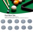 thumbnail image 3 of 50PCS Pool Cue Tips, PU Hard Billiard Accessories Stick Tips Replacement For Pool Cues And Snooker, 3 of 8