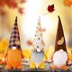 thumbnail image 1 of Adornos decorativos enanos otoño arce enanos adornos decorativos muñeca sin rostro regalo cumpleaños boda sala de estar ventana dormitorio juego de 3 piezas Ormromra WLJ-1192, 1 of 4