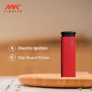 MK Refillable Butane Torch Lighters, 2 Pack, Assorted Pocket Colors
