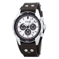 thumbnail image 1 of Fossil Cuff Chronograph Tan Leather CH2565 Men's Watch, 1 of 4