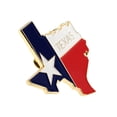 thumbnail image 3 of PinMart Texas Shape Flag Enamel Pins – Gold Plated US State Lapel Pins - 10 Pack, 3 of 7
