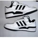 thumbnail image 1 of Adi - das Originals Men's Forum Low White Black Sneakers Size 10 Style #FY7757 USED, 1 of 6