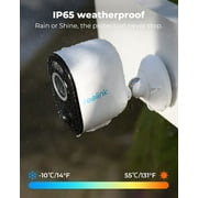 Reolink 4MP Solar/Battery Powered Outdoor Security 2.4/5GHz WiFi Camera, Smart Person/Vehicle Detection, Spotlight Activated by Motion, Support Google Assistant, Argus 3 Pro camera