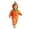 d-682Orange325, variant on MEZZALL Baby Halloween Pumpkin Hooded O-Neck Romper, Cute Long Sleeve Zipper Onesie with Green Leaf Decor, Soft Warm Holiday Bodysuit for Boys Girls Leisure Clothes Sets