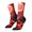 2 Black-2, variant on Red Moon Lava Print Adult Socks for Men & Women,Calf Socks, Ankle Socks,Boots Socks,Breathable Casual Sock,Unisex Crew Socks