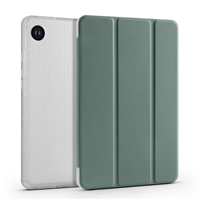 Étui pour Tablette pour Samsung Galaxy Tab A9 Plus, Étui 11 Pouces avec Porte-Crayon, Housse pour Galaxy Tab A9 8,7 Pouces, Étui Vert Foncé Tab A9 8,7 Pouces