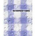 thumbnail image 5 of Pack of 2 Outdoor Pillow Covers, Rustic Country Purple Watercolor Pla Farmhouse Waterproof Square Throw Pillowcase Cushion Decorative Pillow Covers for Couch Patio Tent, 20x20 in, 5 of 6