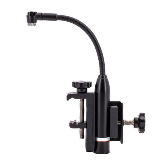 CAD  Cardioid Condenser Gooseneck Instrument Microphone - Black