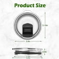 thumbnail image 2 of Couvercle Magnétique pour Gobelet, Couvercle de Remplacement 20 oz Compatible avec Yeti Rambler, 2 of 5