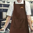 thumbnail image 3 of GUOOL Kitchen apron Waterproof Bib Chef apron for Restaurants Homes Gardening Coffee, 3 of 9