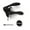 Black/Silver, variant on Visualz W6004N Original Lever Corkscrew Wine Opener with Foil Cutter and Extra Spiral, Black Finish, Smooth Lever Action for Effortless Cork Removal