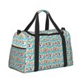 thumbnail image 2 of Balery Cute Corgi Head Bolsa de Gimnasio para Mujeres, Bolsa de Viaje con Bolsillo Húmedo, Bolsa de Fin de Semana para Mujeres, Bolsa de Viaje Resistente al Agua, 2 of 7