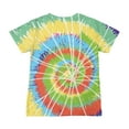 thumbnail image 5 of Lilgiuy Girls Short Sleeve Gradient Print Tops Child Crewneck Summer Casual Loose TshirtGreen12 Years Dresses for 2022, 5 of 5