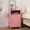 Pink, variant on HYJY Compact Metal Nightstand with Lockable Cabinet and Open Shelf, Modern Bedside Table, Versatile Side Table for Bedroom, Living Room, or Office,Pink