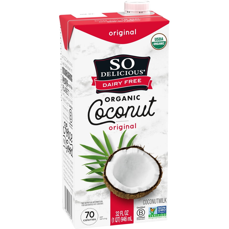 So Delicious Coconut Milk Beverage Original, 32 Fl Oz