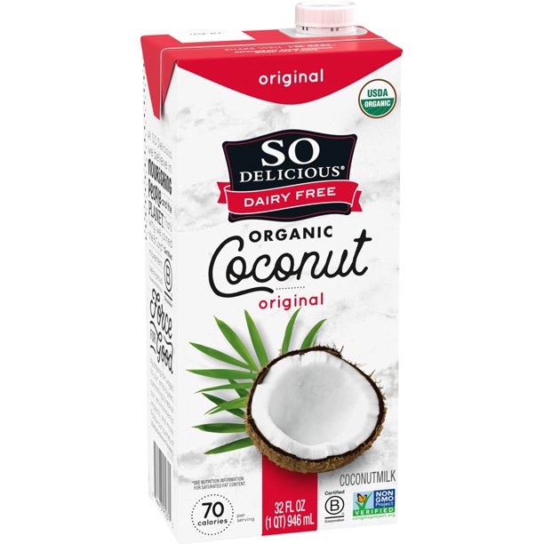 So Delicious Coconut Milk Beverage Original, 32 Fl Oz