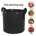 thumbnail image 4 of Anvazise 2/5/10/15 Gallon Grow Bag with Handles Non-woven Fabric Gardening Vegetable Tomato Strawberry Growing Planter Garden Supplies Black 15Gallon, 4 of 10