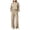 AA-Beige, variant on Petite Lounge Sets for Women Ladies' Outfit Women 2 Piece Outfits Sweatsuit Sweatshirt Jogger Sweatpants Tracksuit Lounge Set Clothes