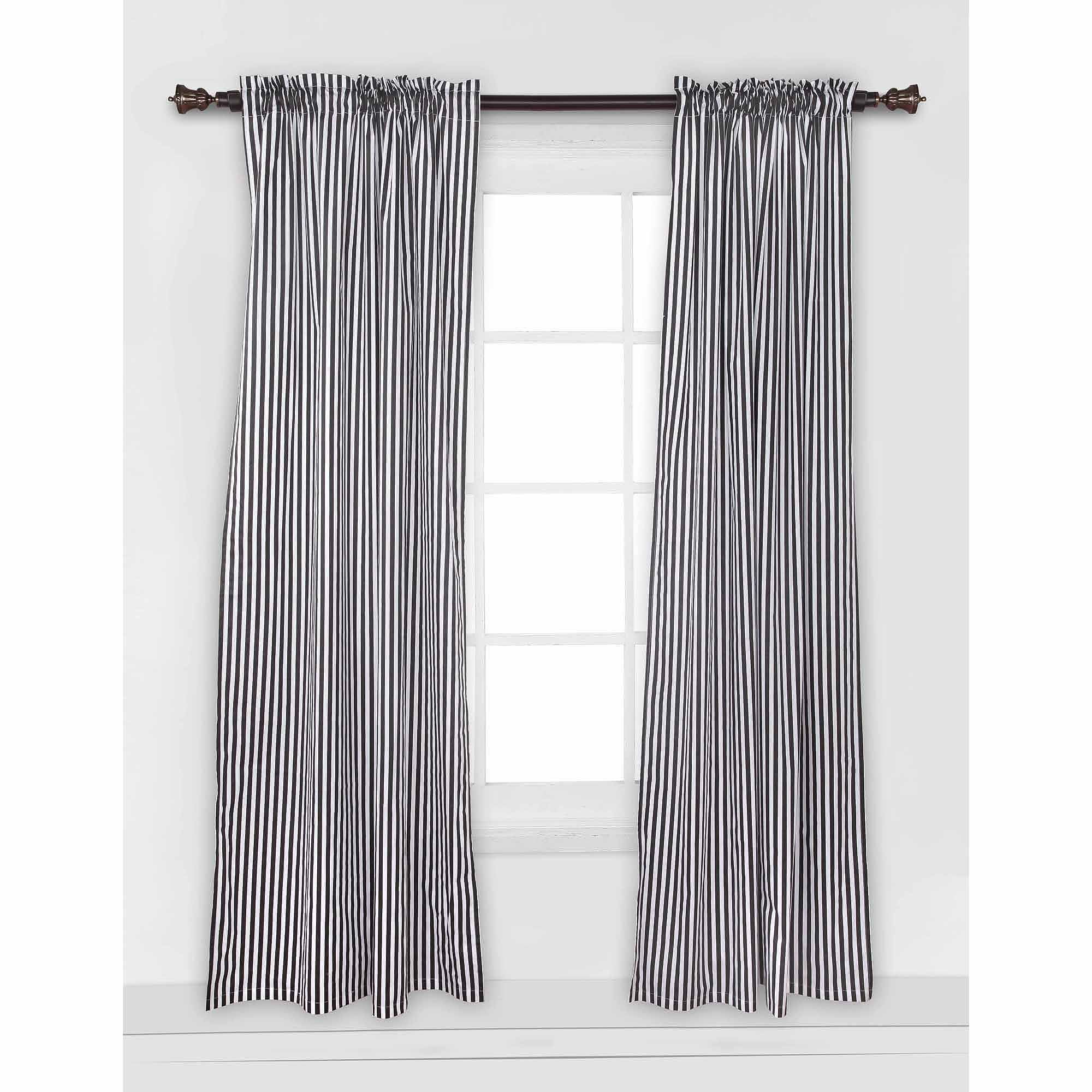 Latest Black And White Patterned Curtains New Decorating Ideas