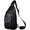 D 8013 Black, variant on Men Outdoor Casual Travel Hiking  Crossbody Chest Sling Bag Rig   Strap Bag Backpack Men Leather