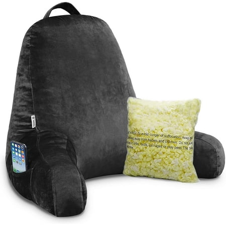 Htww Back Pillows For Sitting In Bed Reading Rest Pillow Study Watching Bed Reading Rest Pillow, Study Pillow With Arms