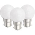 thumbnail image 1 of 6Pcs B22 LED Bulb 3W Golf Ball Bulbs B22 Bayonet Small Globe Light Bulb Incandescent Dimmable s202412248150, 1 of 4