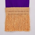thumbnail image 4 of Jiibva Double Sided Stole with Tassels Church Clergy Stole Church Scarf for Officiant Priest, 4 of 7