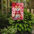 thumbnail image 2 of Shiba Inu My Valentine Garden Flag 11.25 in x 15.5 in, 2 of 5